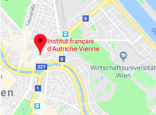 Anfahrt zum Institut Francais Autriche