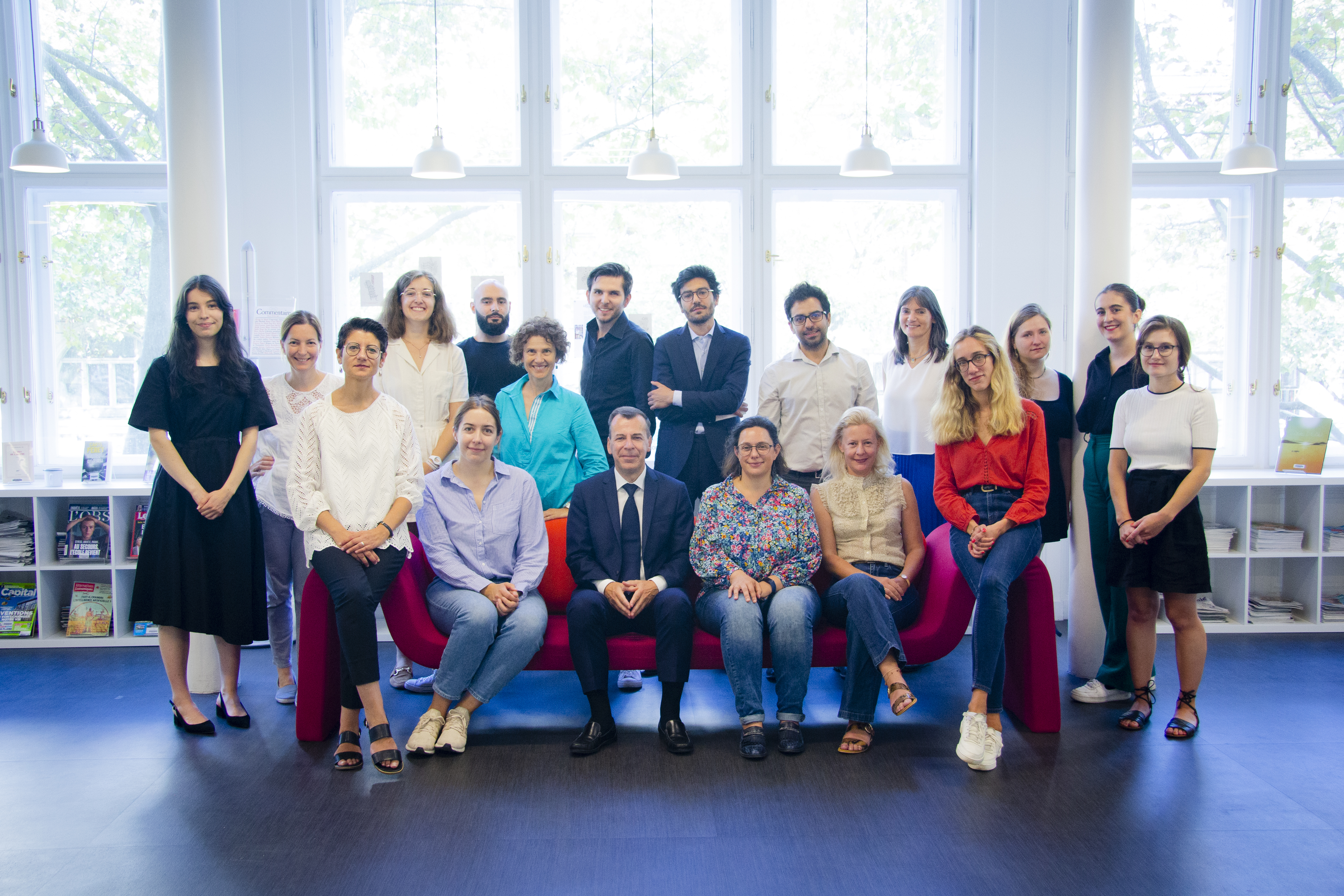 L'équipe de l'Institut français d'Autriche (© Institut français d'Autriche / Peter Auer-Grumbach)