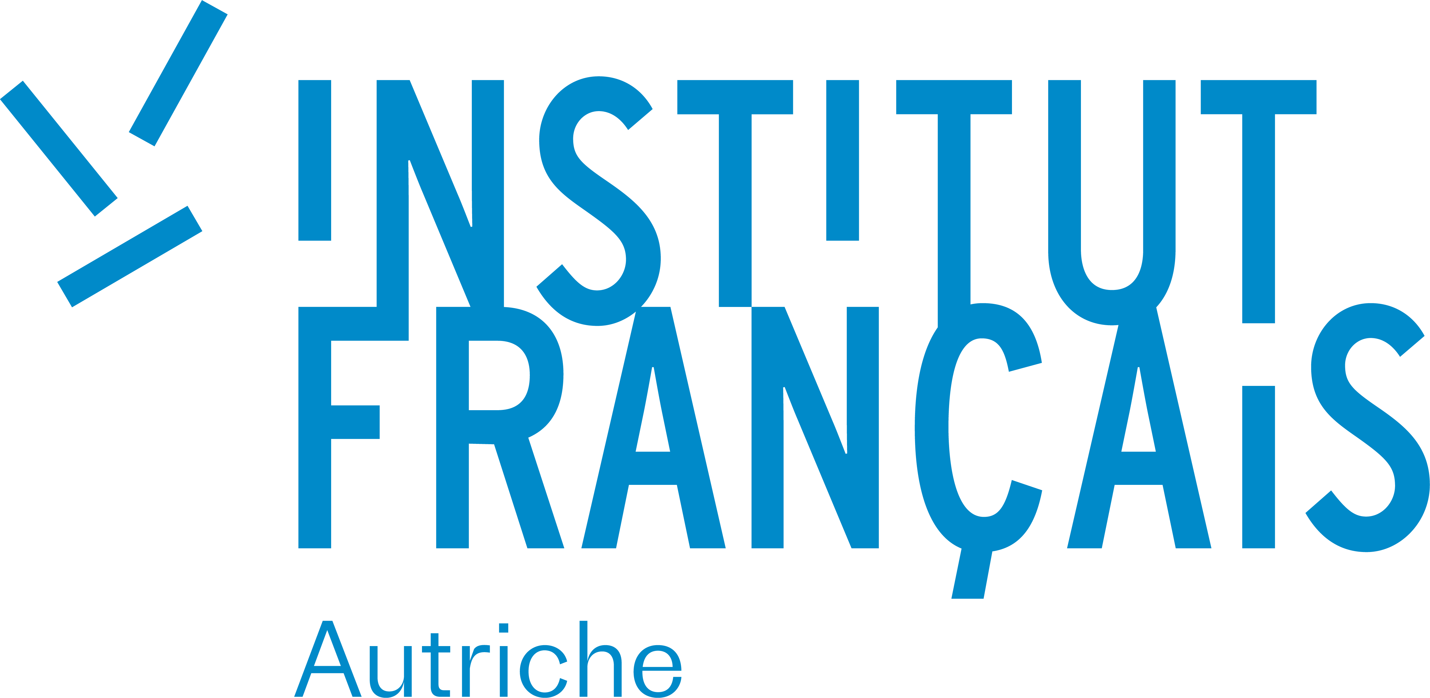LOGO (bleu) - Institut français d'Autriche