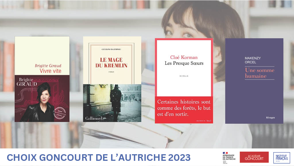 Choix Goncourt de l'Autriche 2023