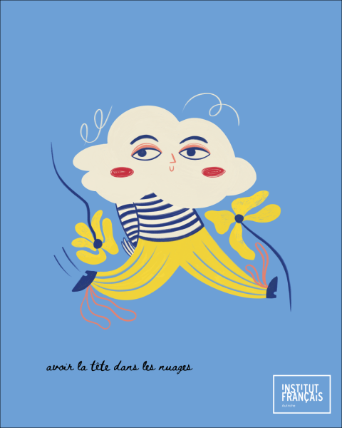 avoir la tête dans le nuages 