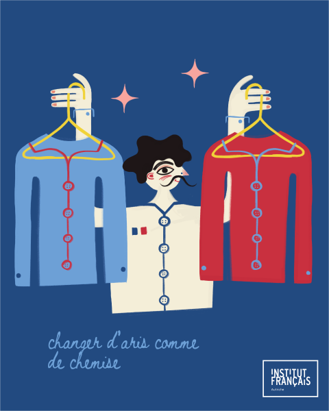 changer d'avis comme de chemise