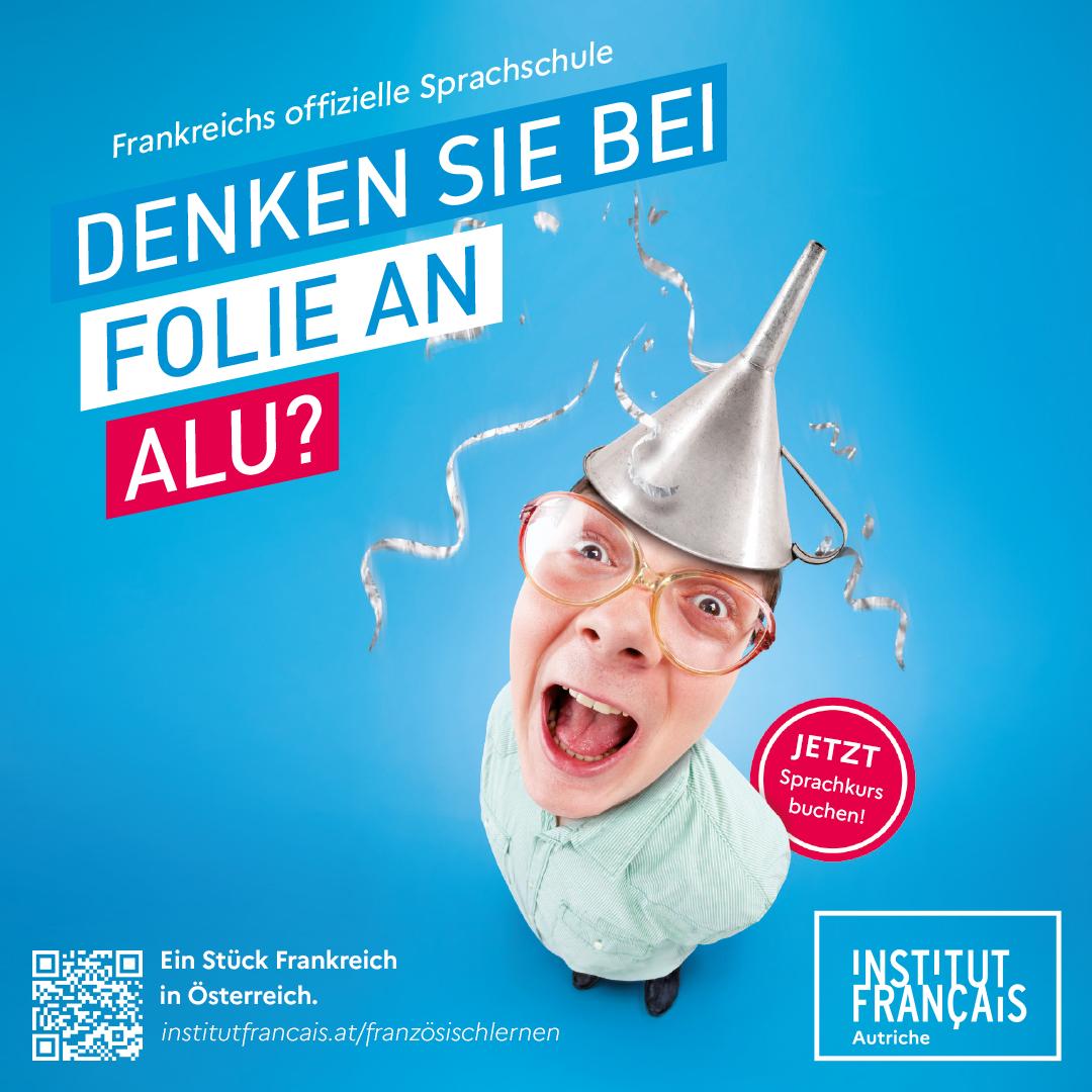 Wortspiel : Denken Sie bei Folie an Alu?