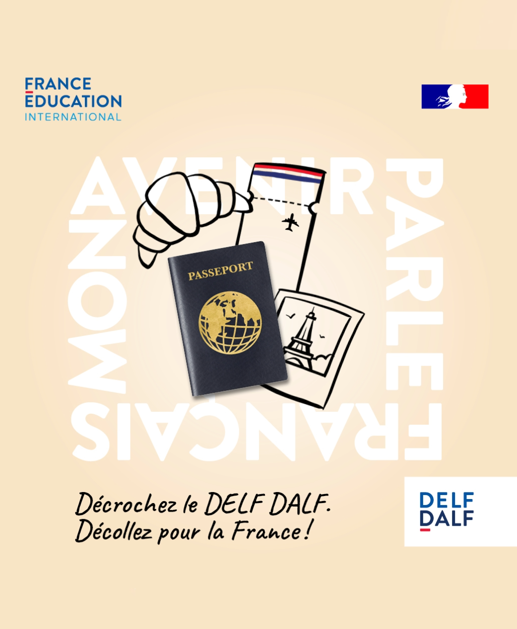 LE DELF ET LE DALF, C'EST QUOI ?  Le DELF (diplôme d’études en langue française) et le DALF (diplôme approfondi de langue française) sont  des diplômes du français langue étrangère délivrés par le Ministère français de l'Education nationale  internationalement reconnus  et valables à vie  Le DELF et le DALF sont basés sur les niveaux du Cadre européen commun de références pour les langues (CECRL) de A1 (niveau élémentaire) à C2 (niveau expérimenté).  le DELF B2 est demandé pour acquérir la nationalité franç