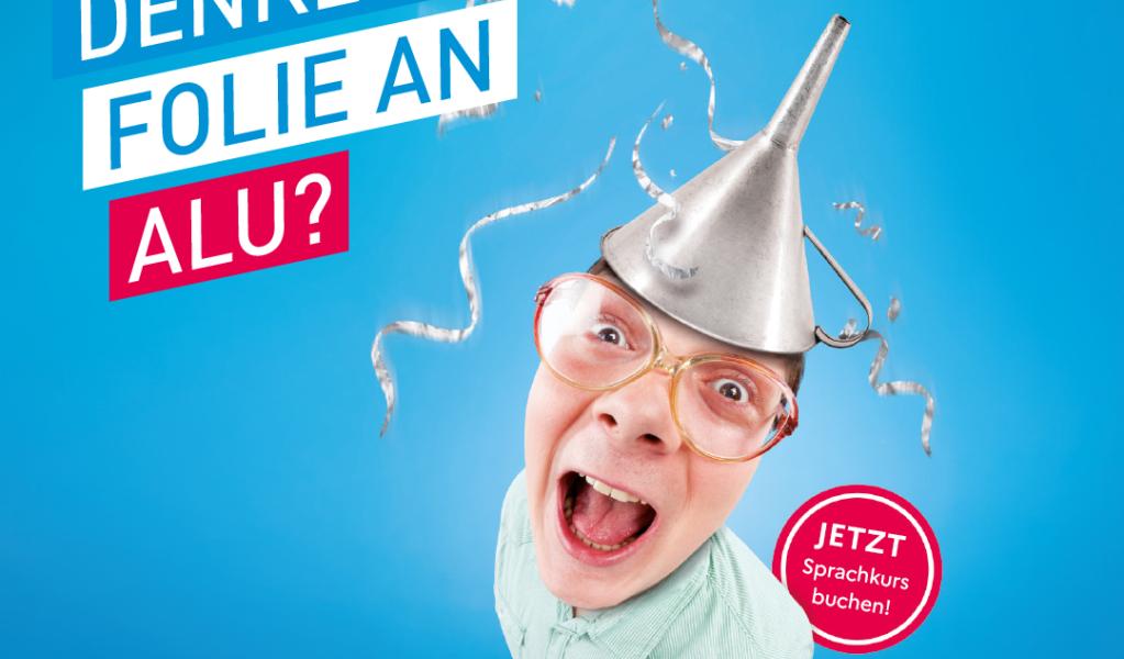 Wortspiel : Denken Sie bei Folie an Alu?
